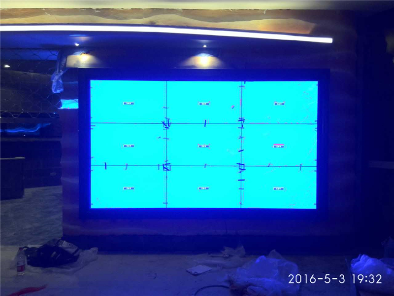 杭州杋尔纳自助餐厅3x3显示屏
